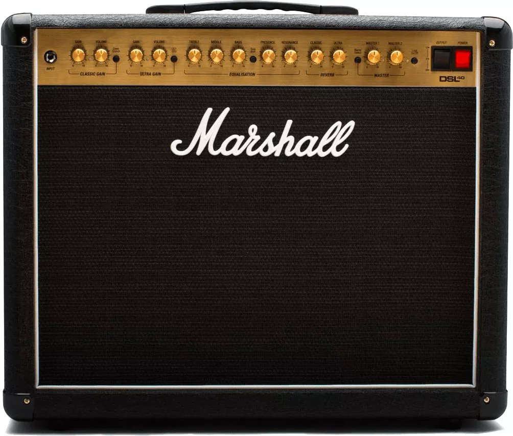 Marshall DSL40 guitar amplifier front view