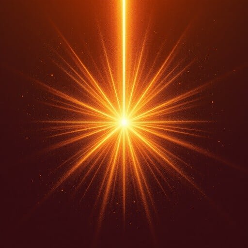 Warm golden light rays creating atmospheric background